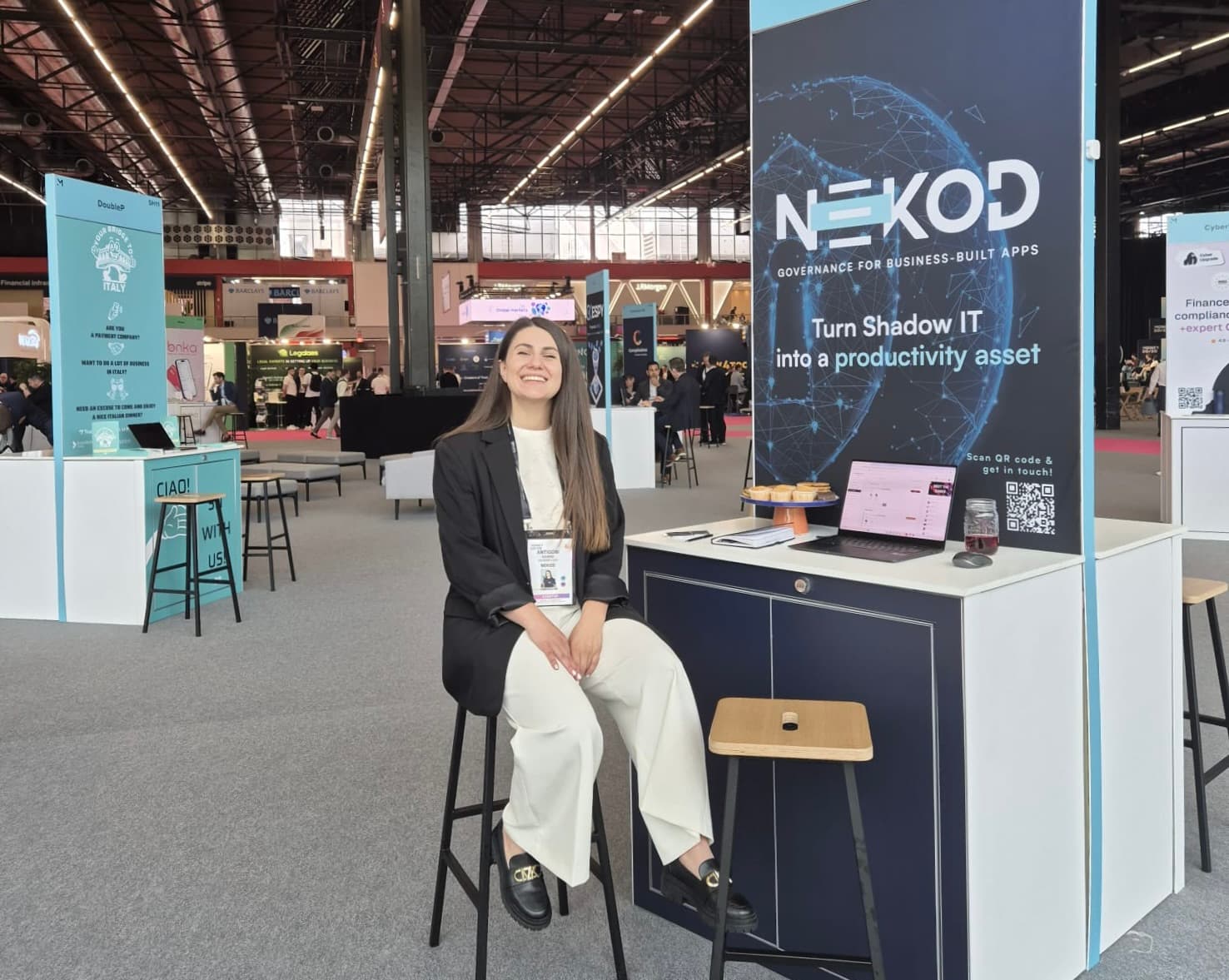 NEKOD booth at Money20/20 Europe